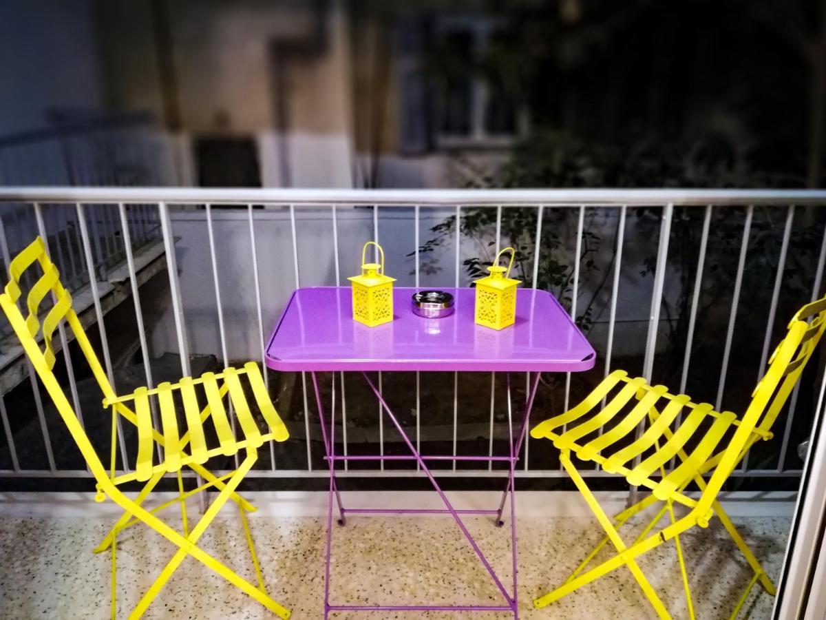 Stylish Modern Studio In The Heart Of Athen Eksteriør billede