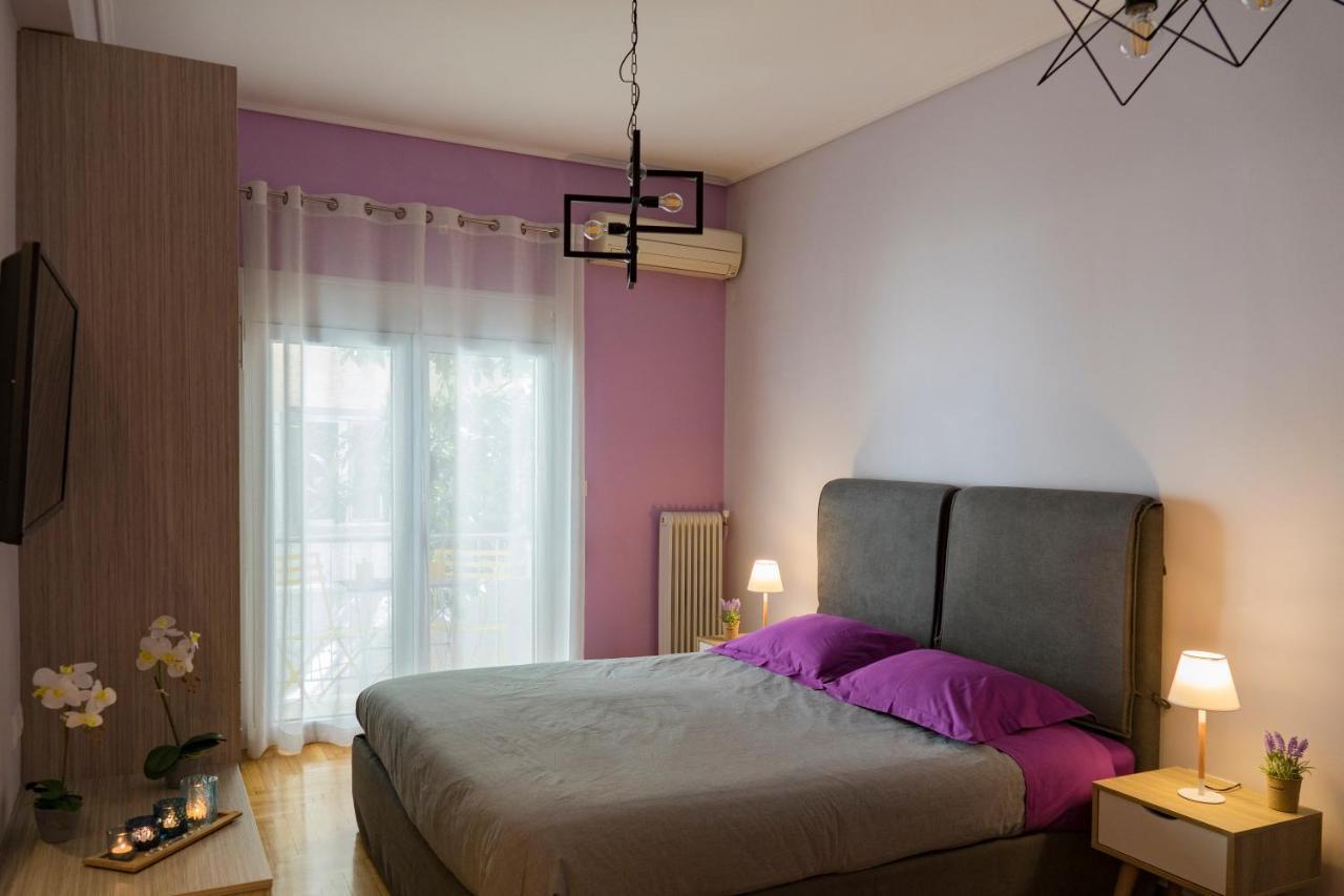 Stylish Modern Studio In The Heart Of Athen Eksteriør billede