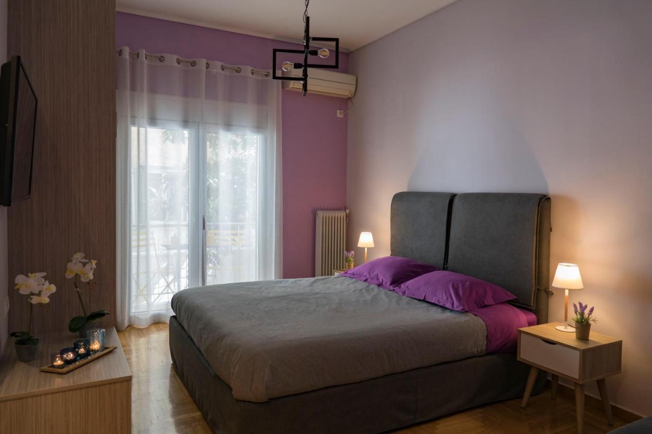 Stylish Modern Studio In The Heart Of Athen Eksteriør billede