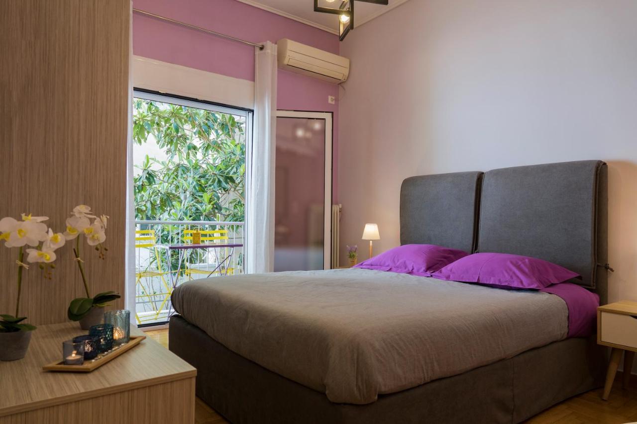Stylish Modern Studio In The Heart Of Athen Eksteriør billede